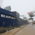Portugese Graniet Roriz aangevoerd per zeeschip